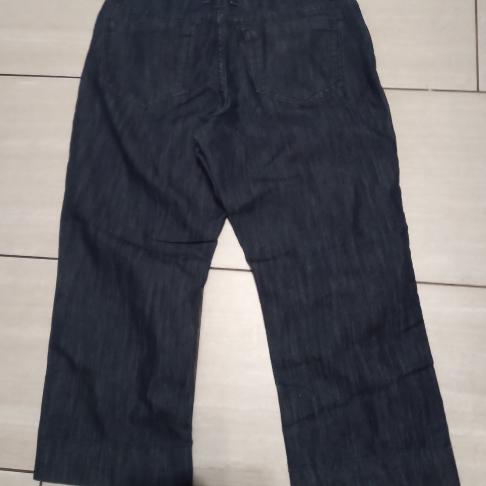 Merona Black Flare Wide Leg Jeans - Picture 2 of 3